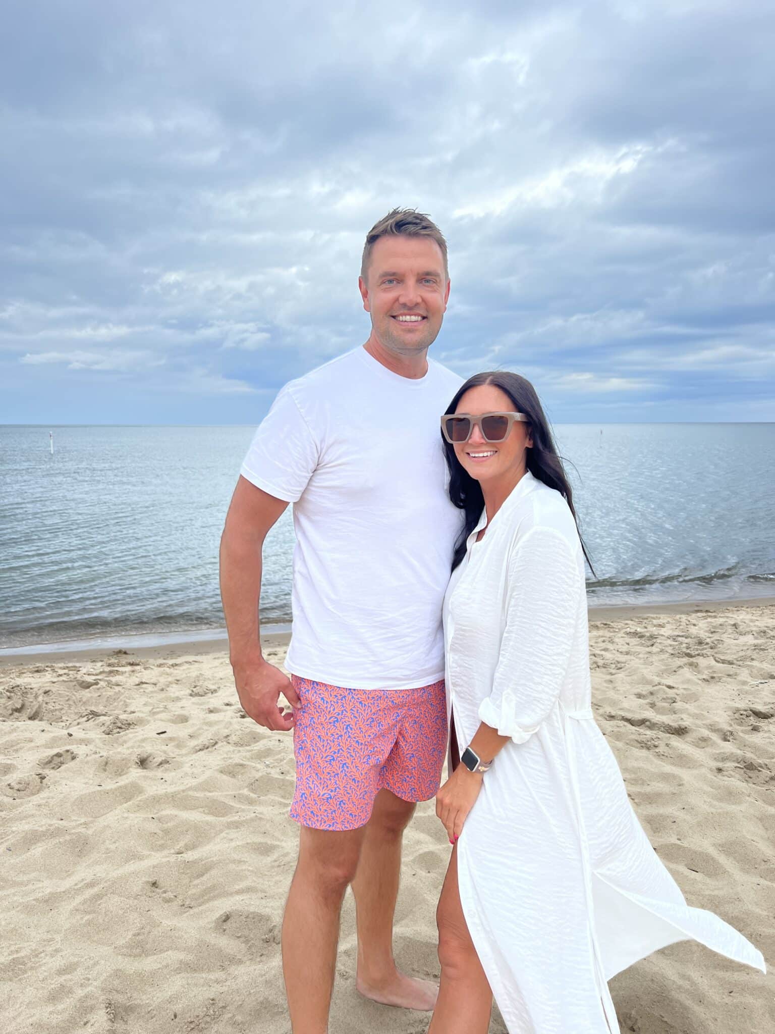 Lake Michigan beach day, Saugatuck, Michigan, Stilettos and Diapers