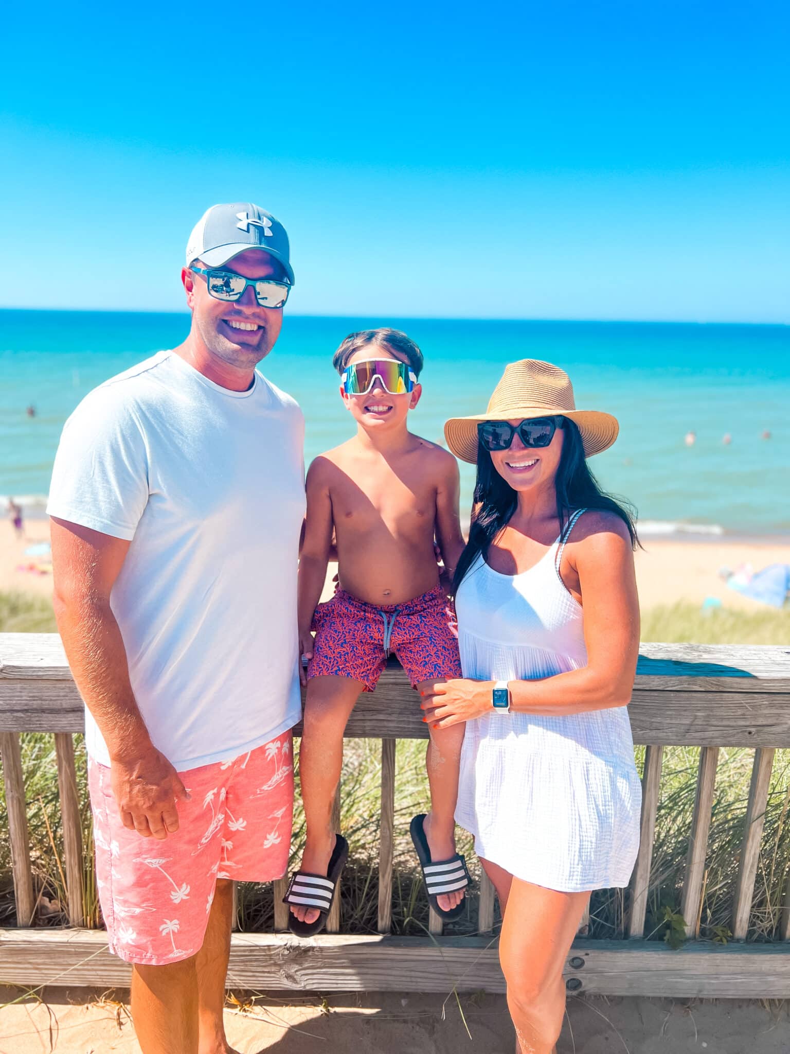 8 year old birthday, Lincoln Wey, Lake Michigan beach, Oval beach