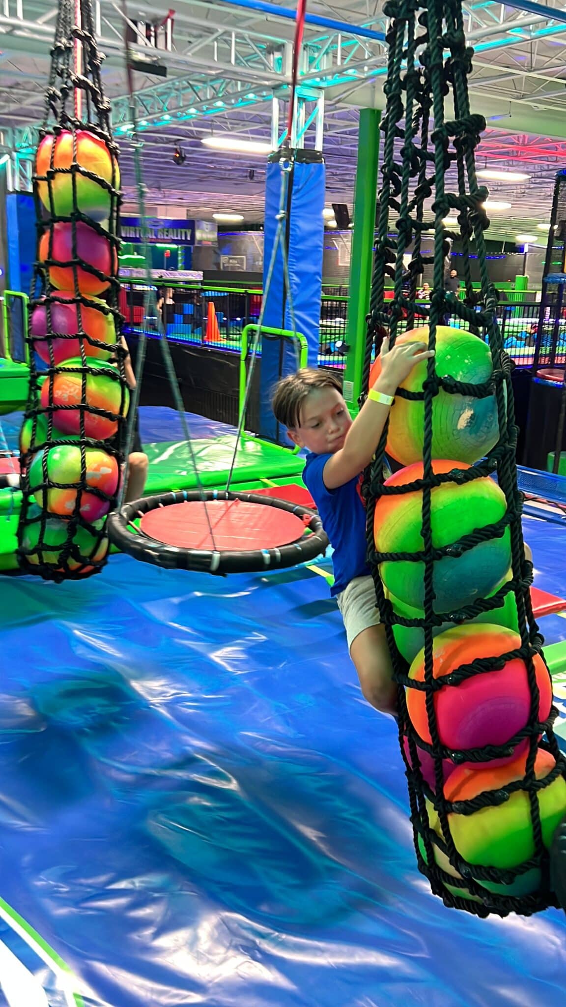 8 year old birthday, Rebounderz Grand Rapids, Avengers party, Lincoln Wey