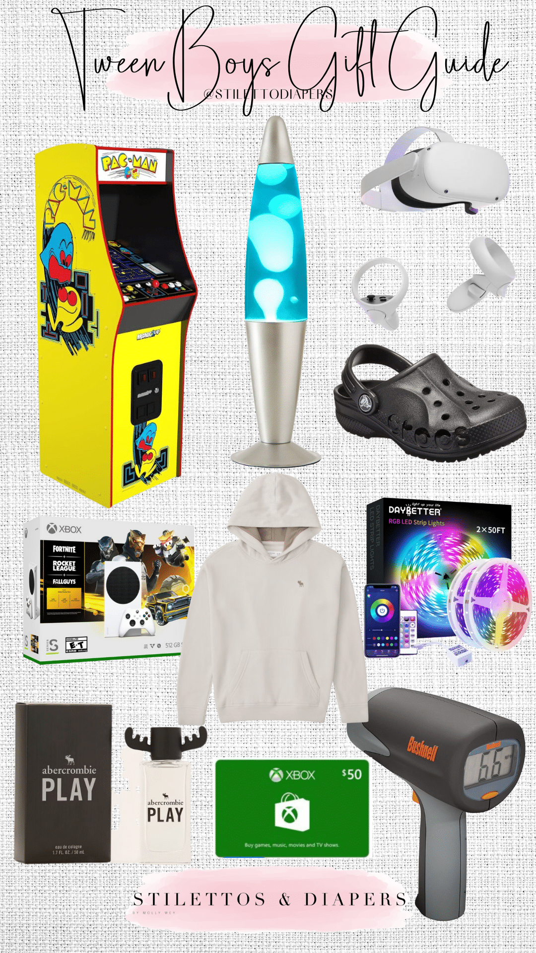 Tween Boy Gift Guides, Christmas gift ideas 2023, Stilettos and Diapers