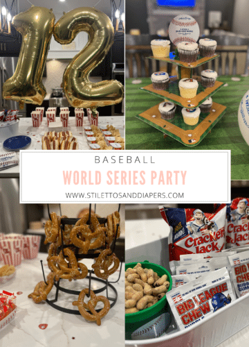 12th Birthday party, World Series Birthday party, Callan Wey, Stilettos and Diapers
