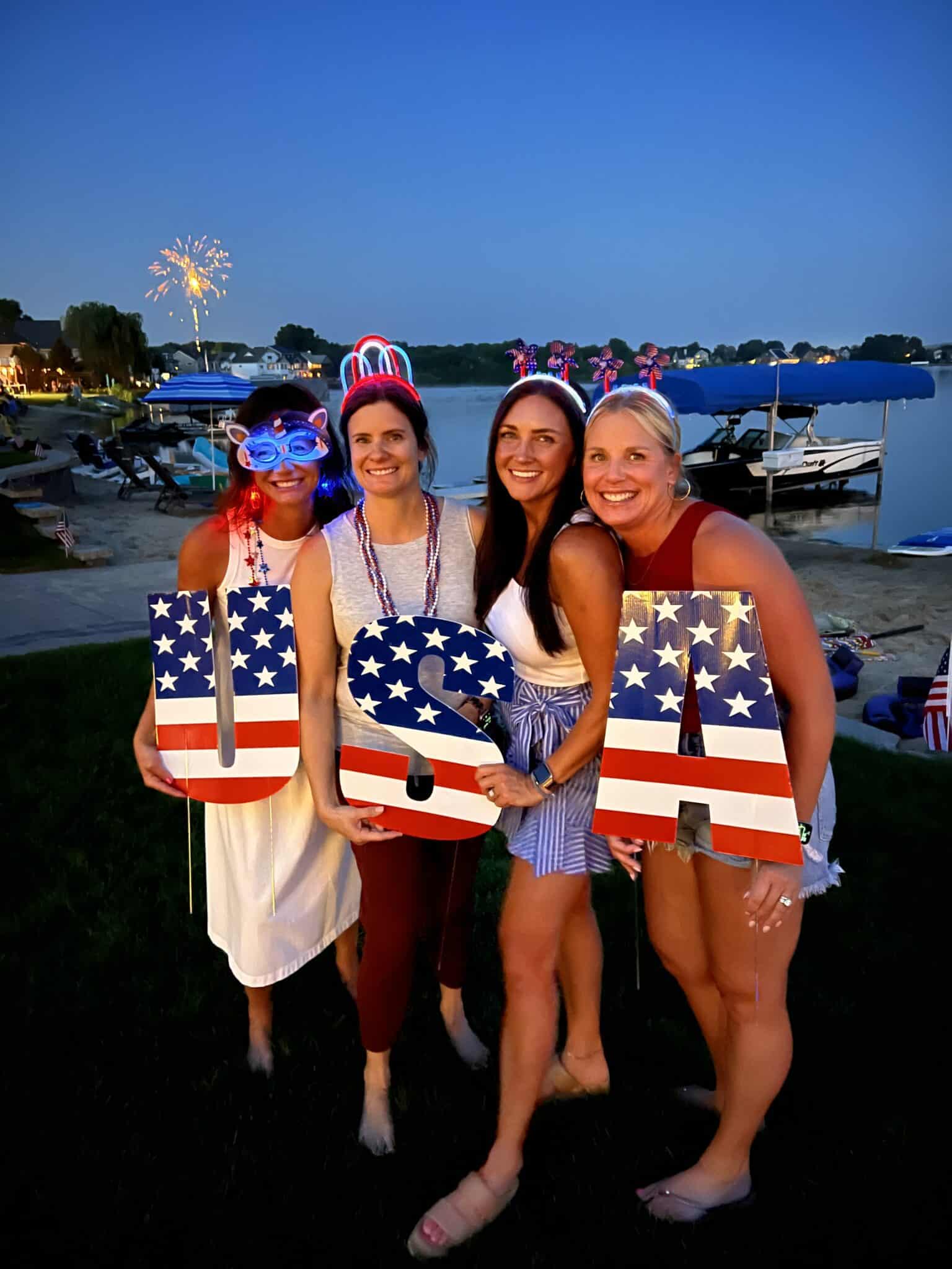USA, July 4th celebrations, Stilettos and Diapers