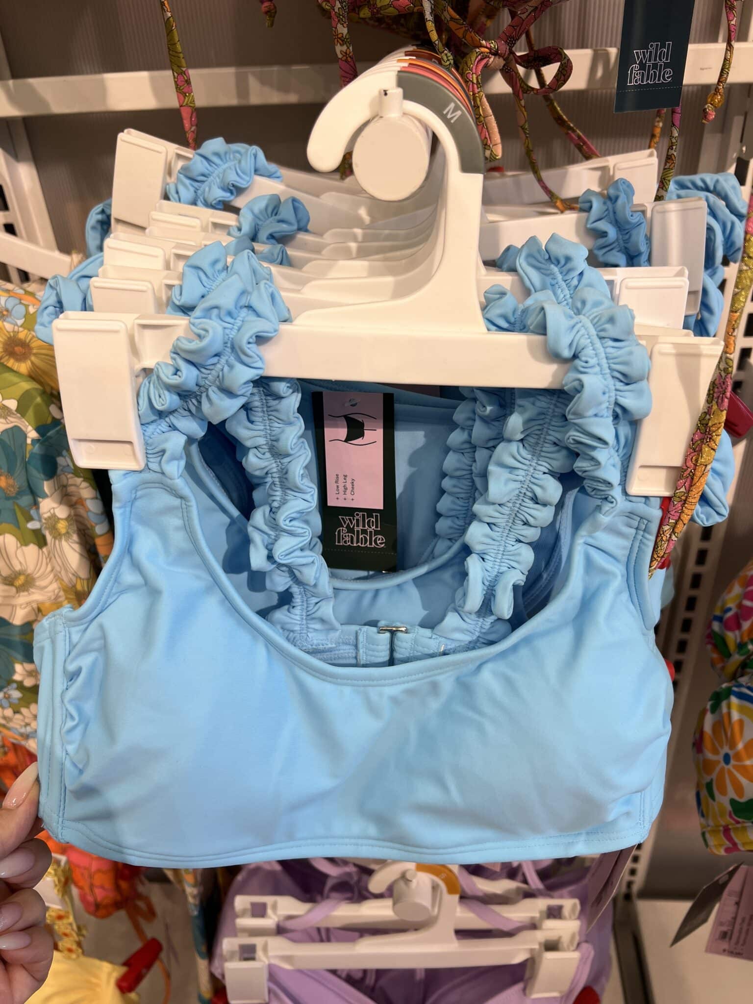 Floral Bikini, Spring Target Finds, Stilettos and Diapers