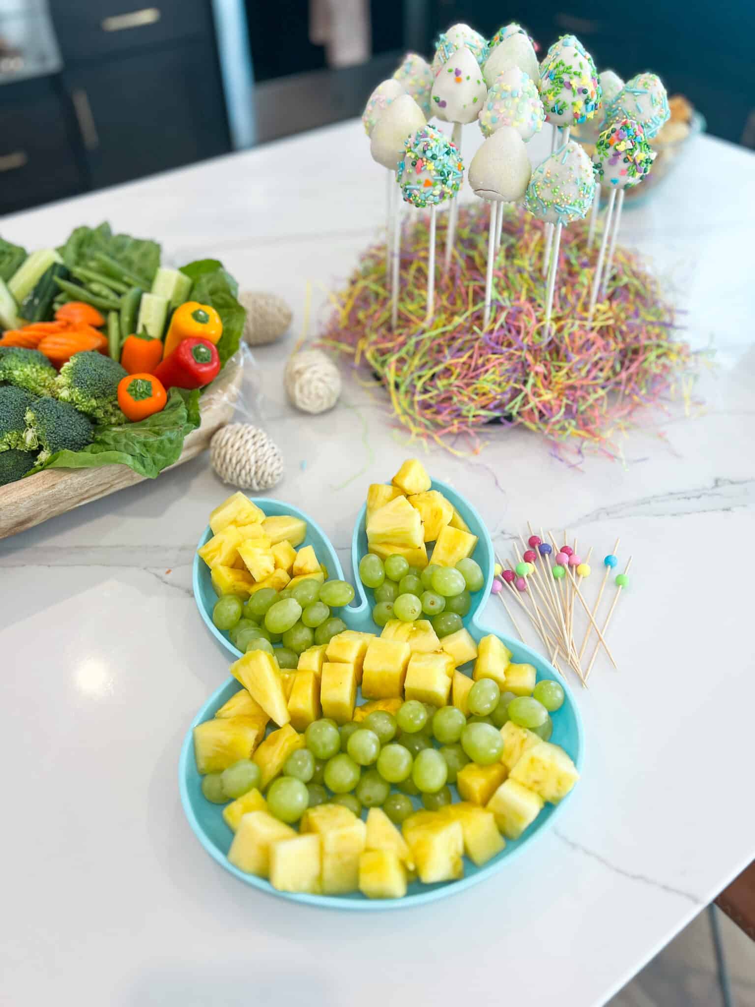Fruit tray easter, Easter Party, Easter Brunch Ideas, 