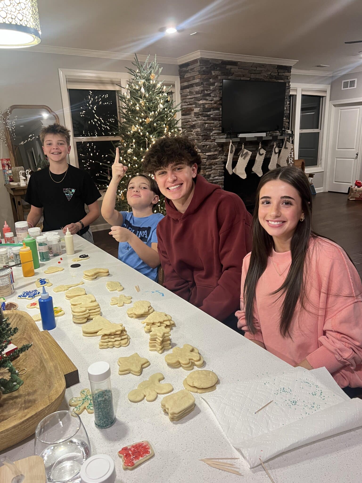 Christmas cookies, Cooper Wey, Wey Boys