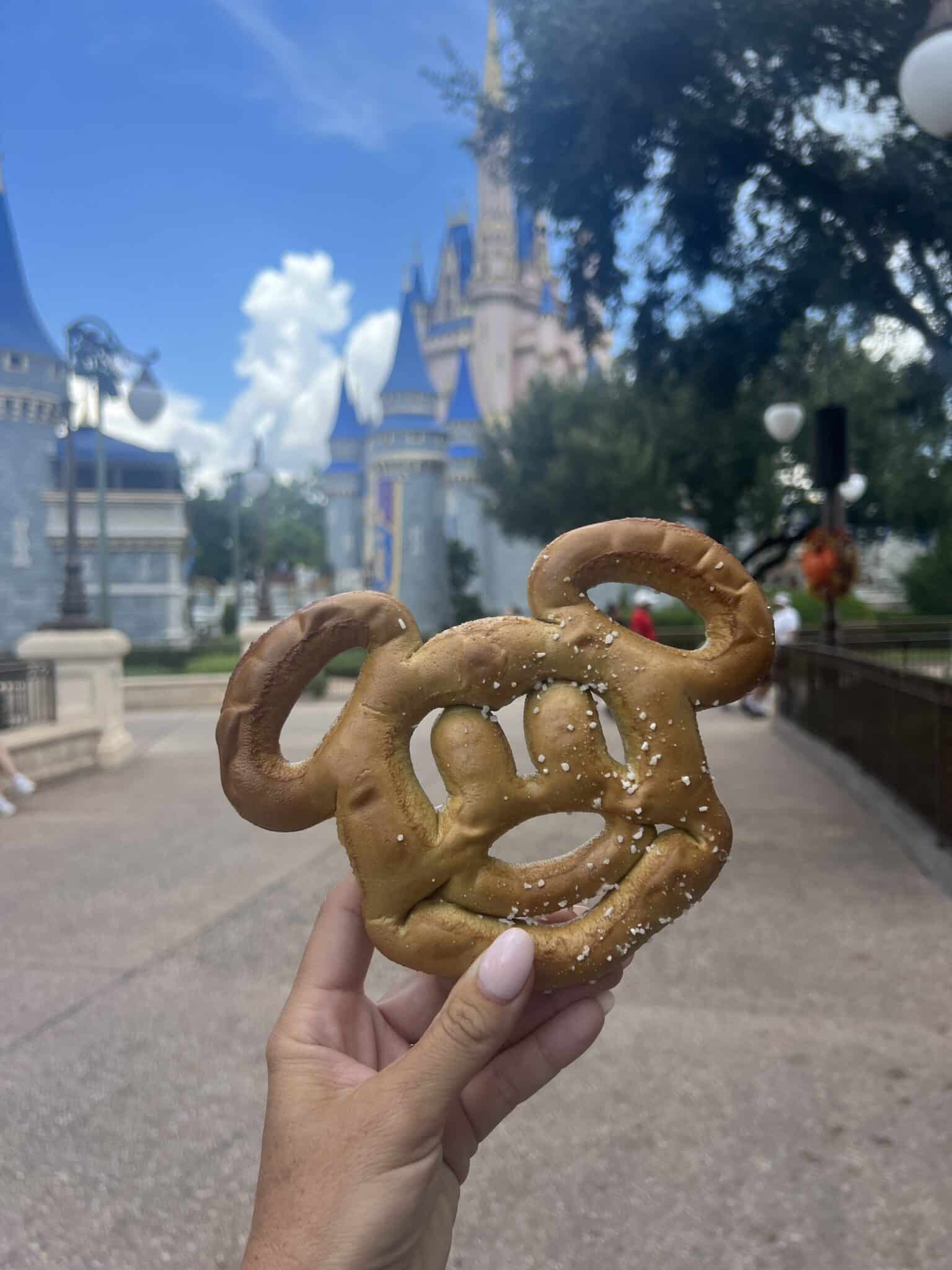 Mickey Pretzels, Best Disney Snacks, Disney world family travel guide, Stilettos and Diapers, Disney with teenagers