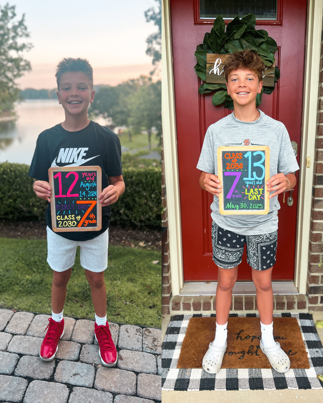 Callan Wey, Last day of school, stilettos and diapers