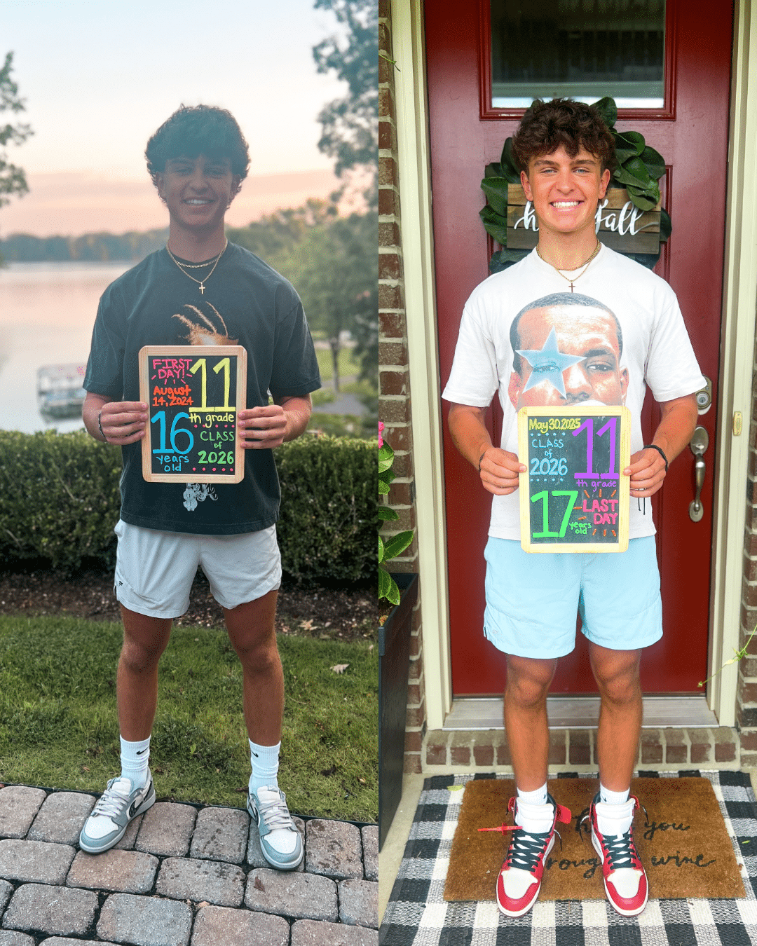 Cooper Wey, Last day of school, stilettos and diapers