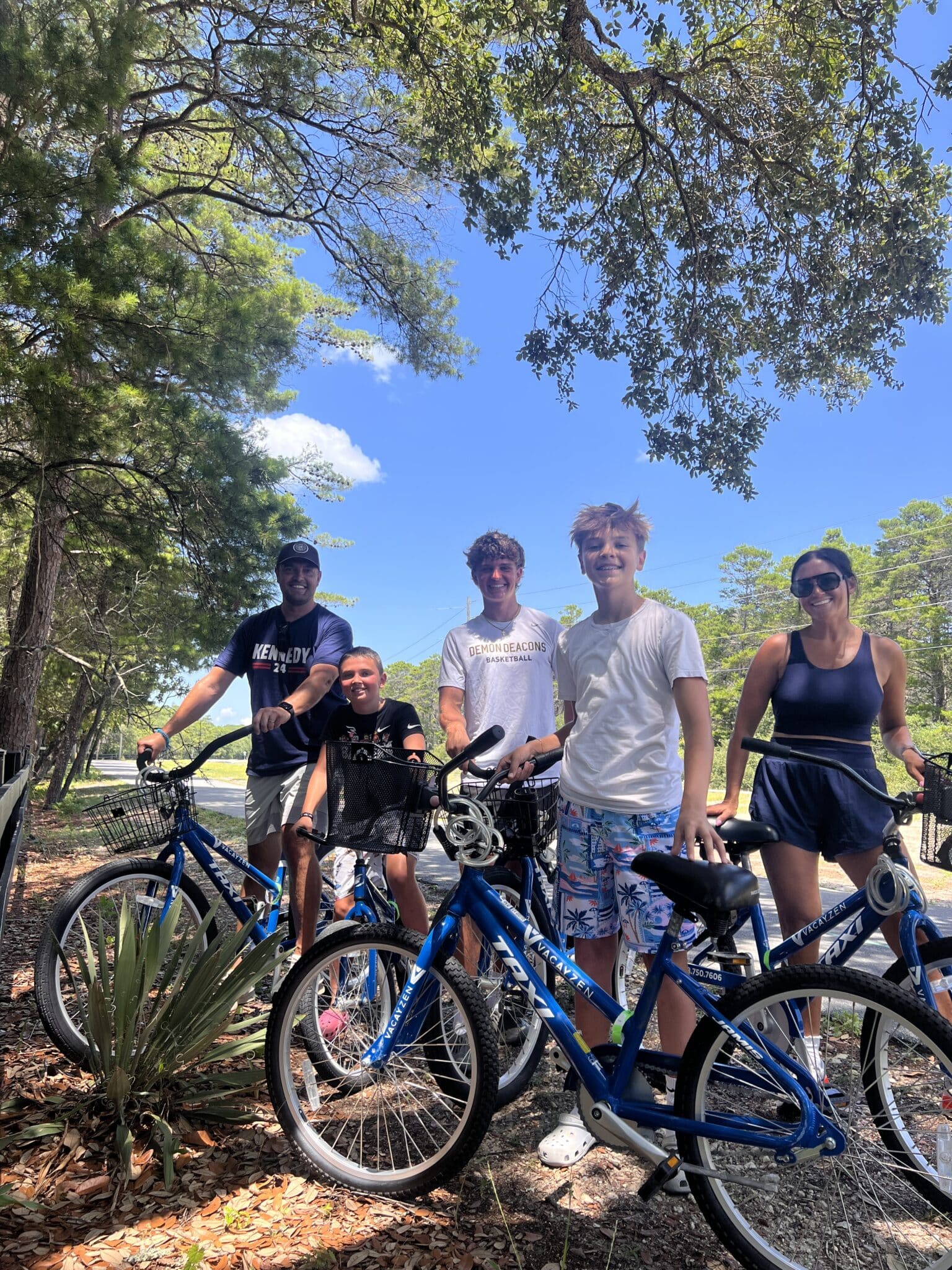 Vacayzen Bikes, bike riding 30a, stilettos and diapers