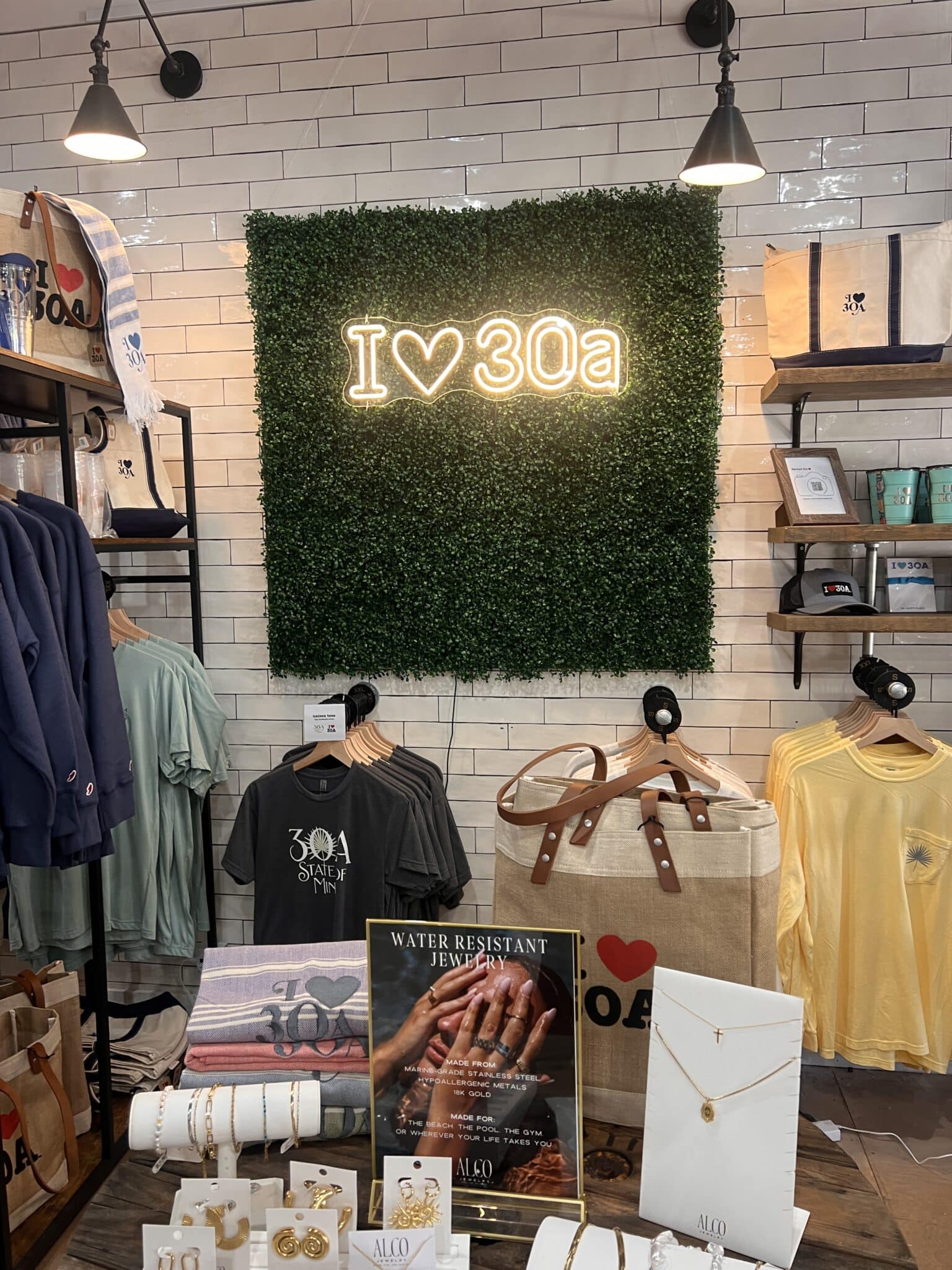 30A store, souvenirs on 30a