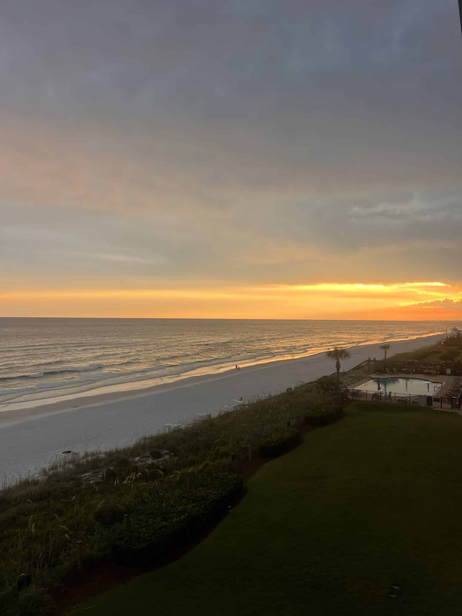 30A sunsets, 30a vacation guide, stilettos and diapers