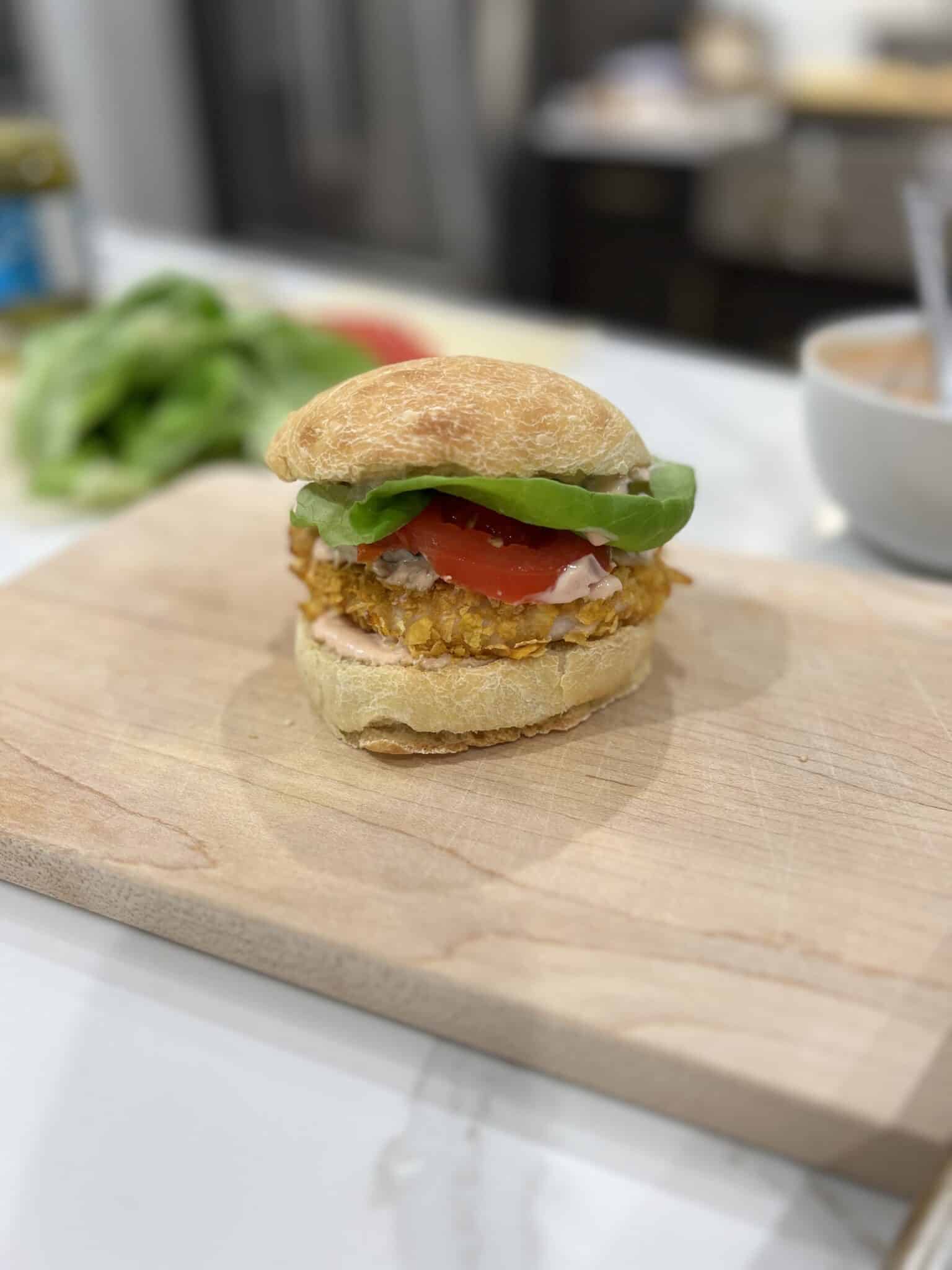 Copycat Chick-Fil-A sandwiches, high protein chicken sandwich, Stilettos and Diapers